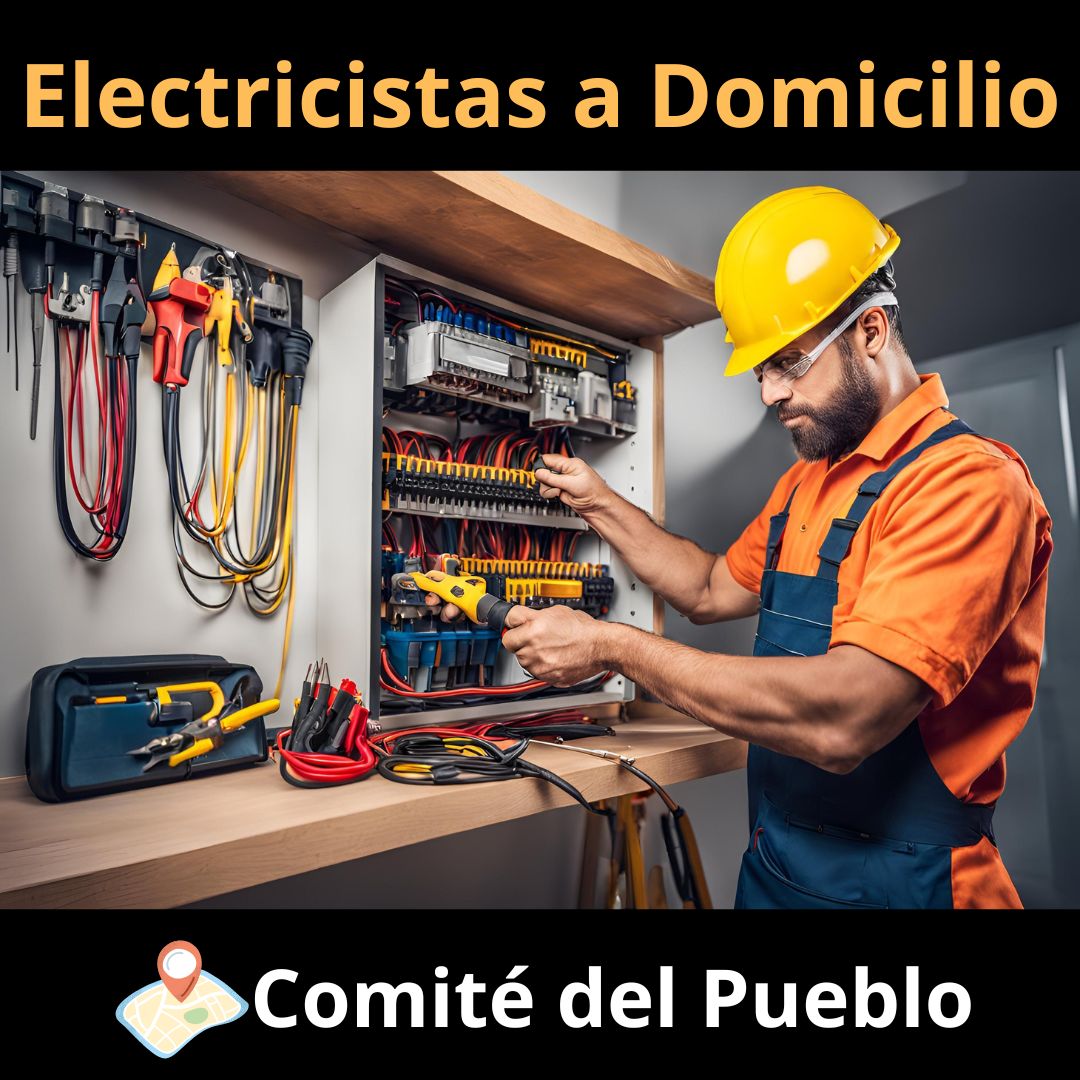 electricista en comité del pueblo